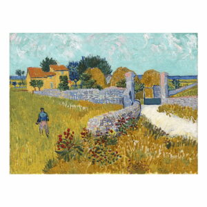 Reprodukcia obrazu Vincenta van Gogha - Farmhouso in Provnce