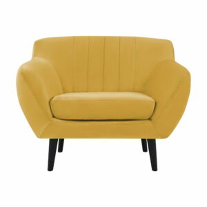 Žlté kreslo Mazzini Sofas Toscane
