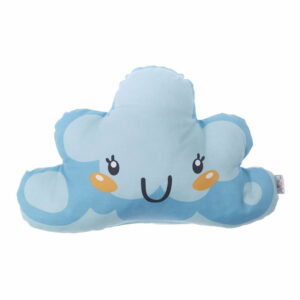Modrý detský vankúšik s prímesou bavlny Apolena Pillow Toy Arro