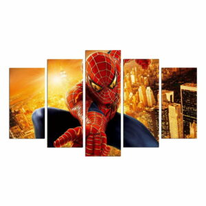 5-dielny obraz Spider Man Taffy