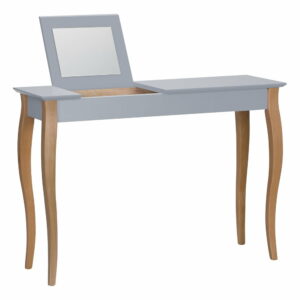 Tmavosivý toaletný stolík so zrkadlom Ragaba Dressing Table