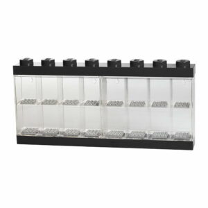 Čierna zberateľská skrinka na 16 minifigúrok LEGO® LEGO®