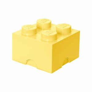 Svetložltý úložný box štvorec LEGO® LEGO®