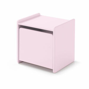 Ružový nočný stolík Vipack Kiddy Vipack
