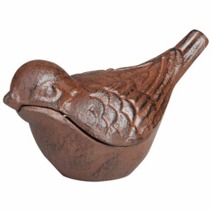 Liatinová skrýša na kľúče Esschert Design Bird Esschert Design