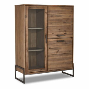 Hnedá komoda z masívneho dreva Furnhouse Mallorca Furnhouse