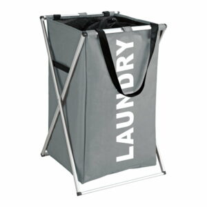 Sivý kôš na bielizeň Wenko Uno Laundry