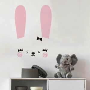 Sada samolepiek na stenu Ambiance Cute Bunny Ambiance