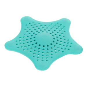 Modrá silikónová zátka do vane Umbra Starfish Umbra