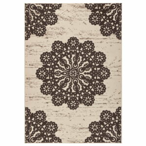 Hnedý koberec Hanse Home Gloria Lace