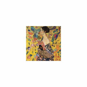 Reprodukcia obrazu Gustav Klimt - Lady with Fan