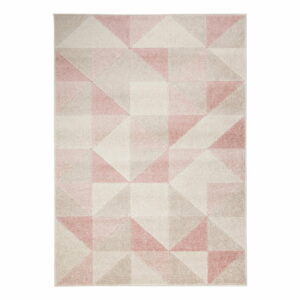 Ružový koberec Flair Rugs Urban Triangle