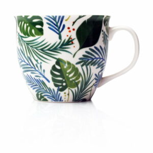 Hrnček z kostného porcelánu Sabichi Jungle