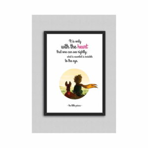Obraz North Carolina Scandinavian Home Decors Little Prince Quote V1
