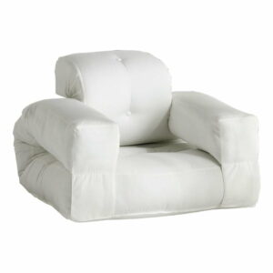 Biele rozkladacie kresielko vhodné do exteriéru Karup Design Design OUT™ Hippo White Karup Design