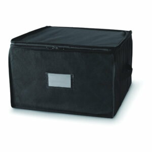 Čierny úložný box so zapínaním na zips Compactor Compress Pack