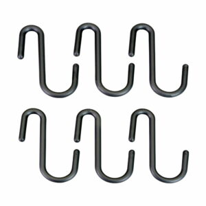 Sada 6 závesných háčikov Metaltex City Metaltex