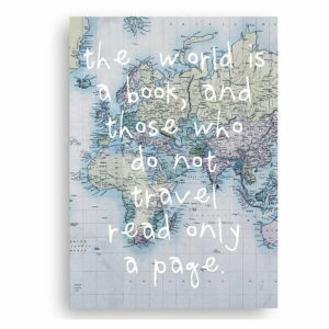 Obraz na plátne Really Nice Things World is Book