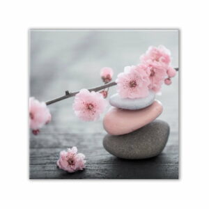 Obraz Styler Glasspik Spa & Zen Pink Stone