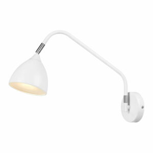 Biela nástenná lampa Markslöjd Valencia Markslöjd