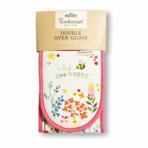 Kuchynská dvojitá chňapka z bavlny Cooksmart ® Be Happy Cooksmart ®