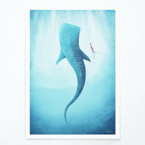 Plagát Travelposter Whale Shark