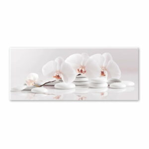 Obraz Styler Glasspik Spa & Zen White Stones
