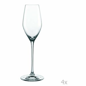 Sada 4 pohárov na šampanské z krištáľového skla Nachtmann Supreme Champagne Flute