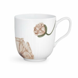 Biely porcelánový hrnček Kähler Design Hammershøi Poppy