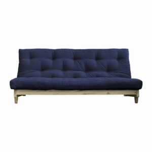Rozkladacia pohovka s tmavomodrým poťahom Karup Design Fresh Natural/Navy Karup Design