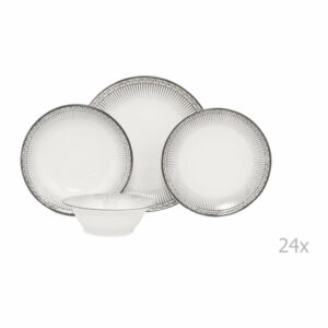 24-dielna sada porcelánového riadu Kutahya Galio Kütahya Porselen