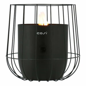Čierna plynová lampa Cosi Basket