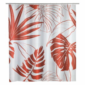 Sprchový záves Wenko Red Monstera