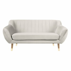Krémová dvojmiestna pohovka Mazzini Sofas Benito Mazzini Sofas
