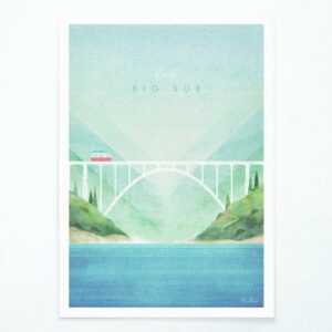 Plagát Travelposter Big Sur