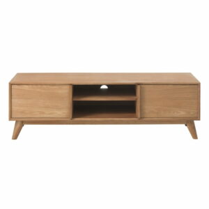 TV stolík z masívneho duba Unique Furniture Rho Unique Furniture
