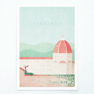 Plagát Travelposter Florence
