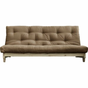 Rozkladacia pohovka s hnedým poťahom Karup Design Fresh Natural/Mocca Karup Design