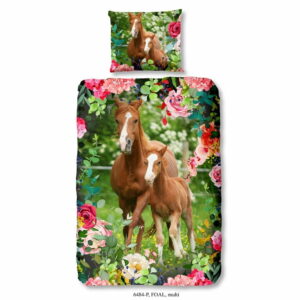 Detské bavlnené obliečky na jednolôžko Good Morning Foal