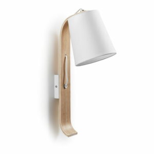 Biela nástenná lampa La Forma Percy La Forma