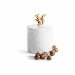 Porcelánová dóza s vekom Sagaform Squirrel Sagaform