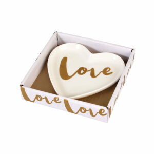 Ozdobný porcelánový tanierik Rex London Love Heart Rex London