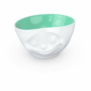 Bielo-nefritová porcelánová šťastná miska 58products 58products