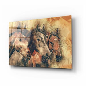 Sklenený obraz Insigne Horses Insigne