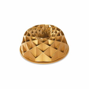 Forma na bábovku v zlatej farbe Nordic Ware Jubilee