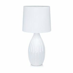Biela stolová lampa Markslöjd Stephanie Markslöjd
