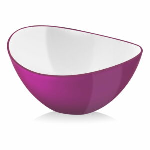 Ružová šalátová misa Vialli Design