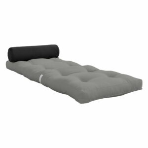 Variabilný sivý skladací matrac Karup Design Wrap Grey/Dark Grey Karup Design