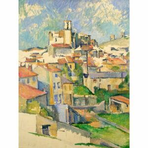 Reprodukcia obrazu Paul Cézanne - Gardanne
