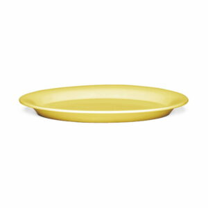 Žltý kameninový tanier Kähler Design Ursula